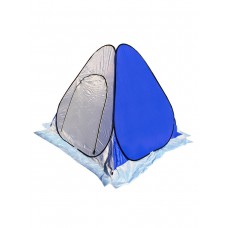 Палатка для зимней рыбалки НЕ УТЕПЛЕННАЯ 180*180*150см БЕЗ ДНА (цв. бело-синяя) CONDOR